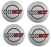 1986-1990 C4 Corvette Wheels Center Caps Package